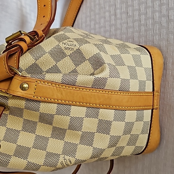AUTHENTIC LOUIS VUITTON DAMIER AZUR NOÉ BB - Picture 8 of 16